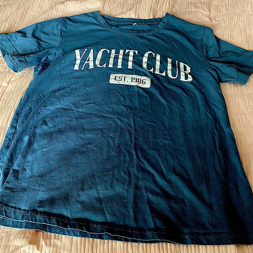 BLUE YACHT CLUB SHIRT